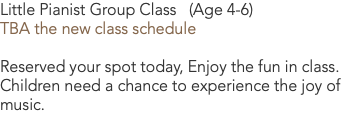 Mozart Violin Group Class (Age 6-8) Friday 4/29/22 5:00 PM Demo Class Reserved your spot today, Enjoy the fun in class. Children need a chance to experience the joy of music.
